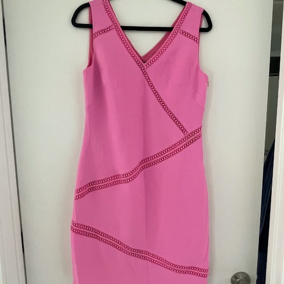 Banana Republic Pink V Dress - Picture 1 of 3